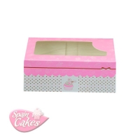 caja para dos cupcakes