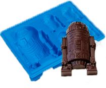 molde bombones R2-D2